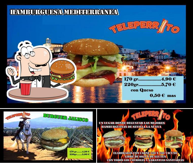 Las hamburguesas de Teleperrito Sevilla La Nueva gustan a distintos paladares
