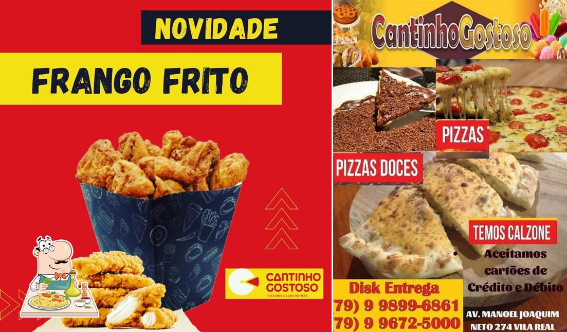 Comida em Cantinho Gostoso Pizzaria e Lanchonete