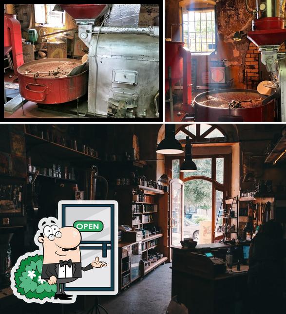 L’image de la extérieur et intérieur concernant Le Bon Café