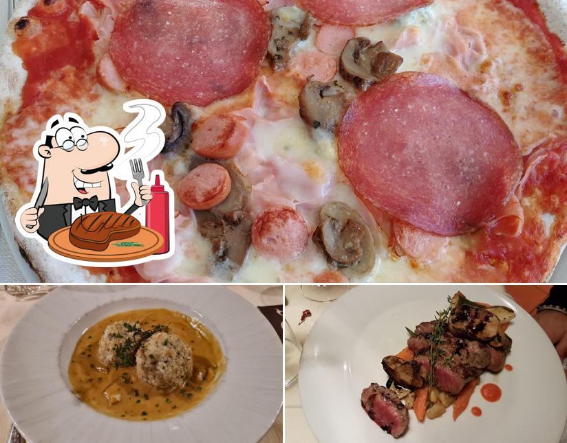 Ordina i piatti di carne a Restaurant Pizzeria Sal Fëur