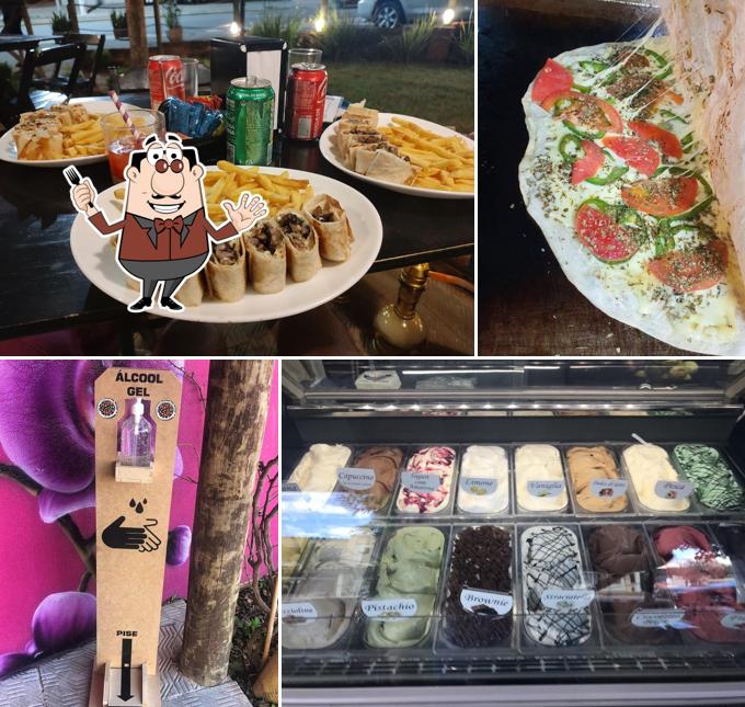 Platos en Yalla Yalla Bar