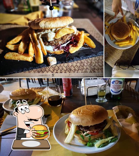 Try out a burger at Man vs Burger