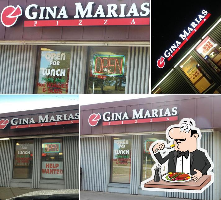 Gina Maria's Pizza, 7416 Mitchell Rd in Eden Prairie Restaurant menu