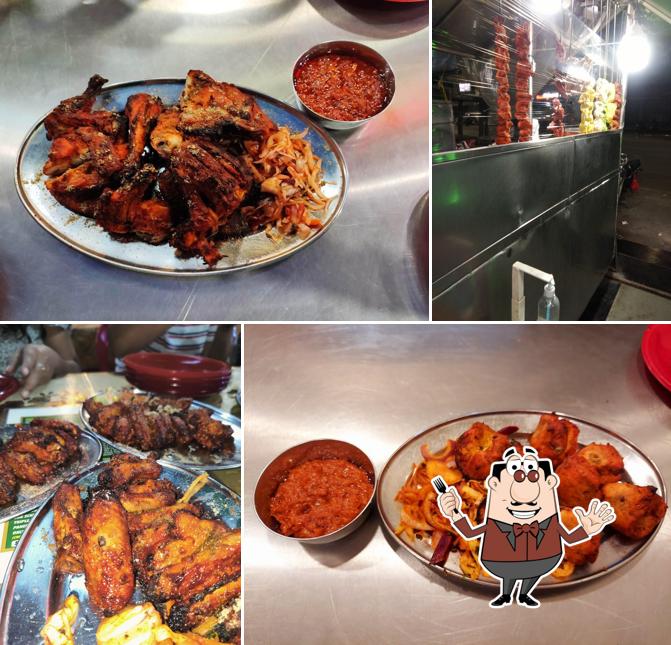 Meals at Green SAMPAN Restaurant