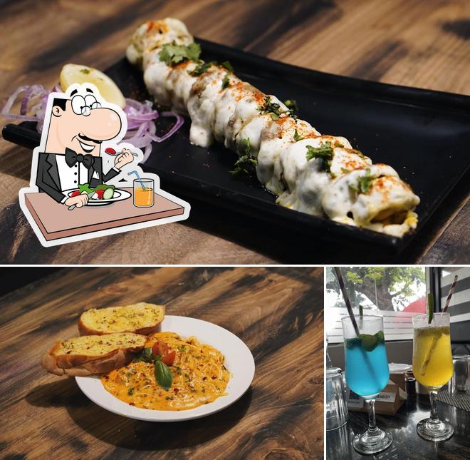 Take a look at the picture showing food and beverage at Kababish Mysore