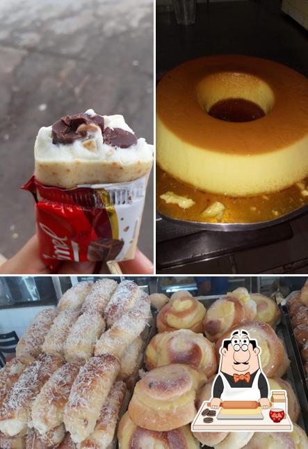 Peça uma das opções doces