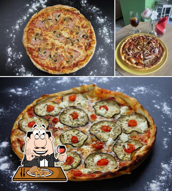 A Pizza & Bar Bulduri, vous pouvez essayer des pizzas