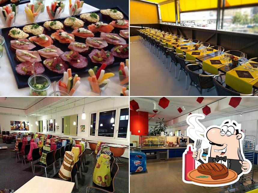 Ordina i piatti di carne a Restaurant ANAXO