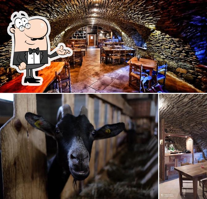 Gli interni di Agriturismo La Chèvre Heureuse