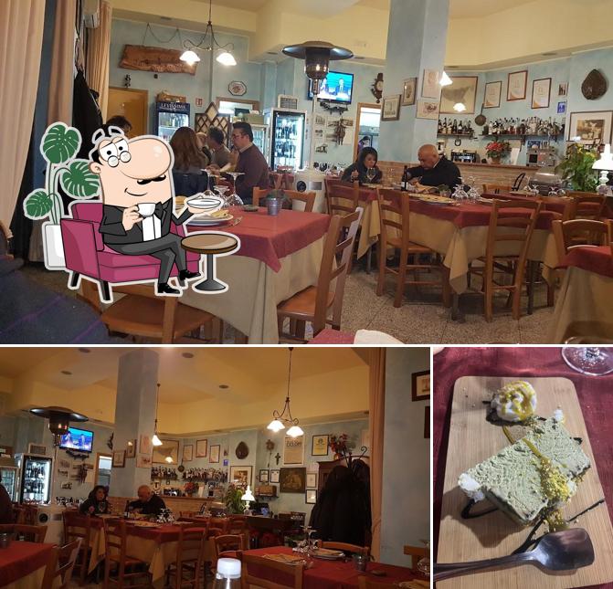 Ristorante La Vecchia Posta Di Giovanni Savia si caratterizza per la interni e bevanda