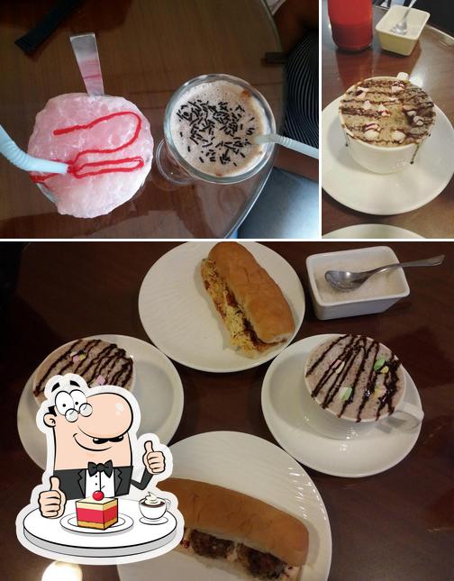 Andy's Cafe provides a range of desserts