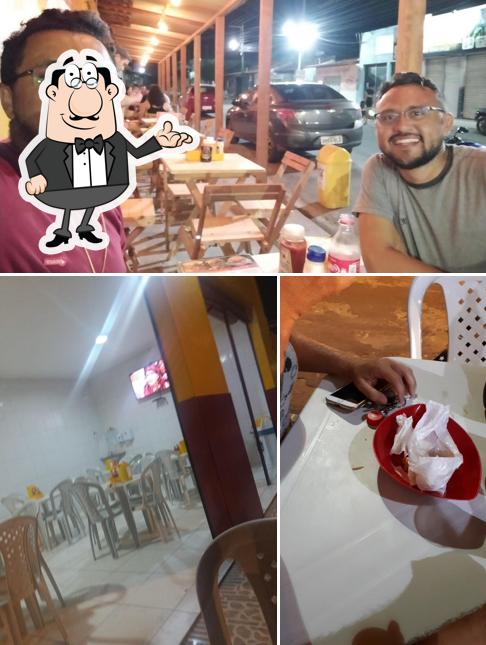 Entre diferentes coisas, interior e sobremesa podem ser encontrados no Big Lanche