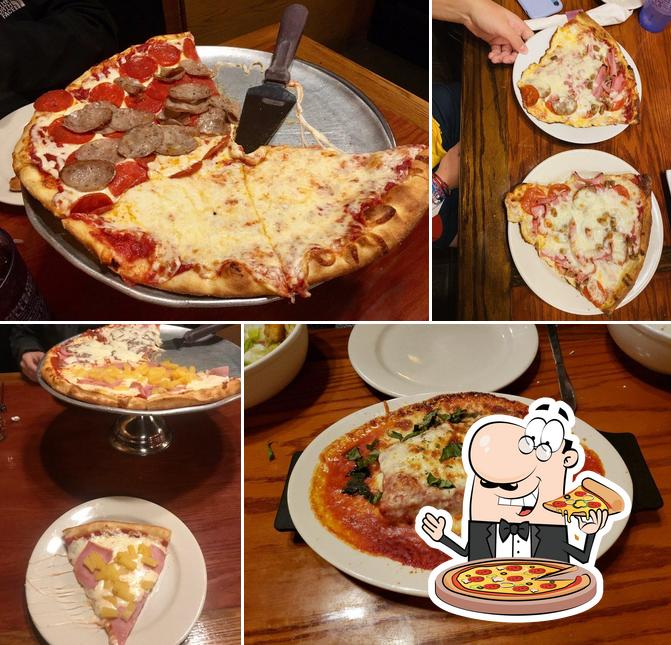 Get pizza at Giovanni's Pizza