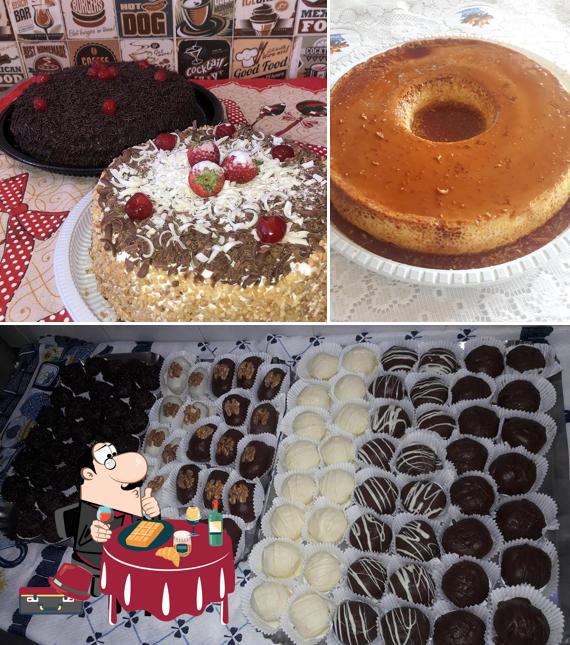 Padaria E Confeitaria Doce Sabor 1 provê uma variedade de sobremesas