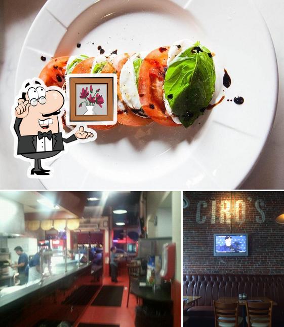 Estas son las imágenes donde puedes ver interior y comida en Ciro's Pizzeria & Beerhouse