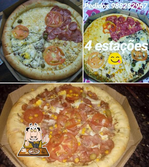 Experimente pizza no STOP AÇAI E PIZZARIA