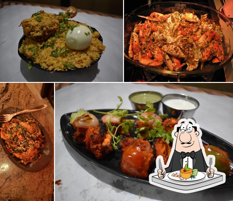 Food at Rasikas Restaurant Elements