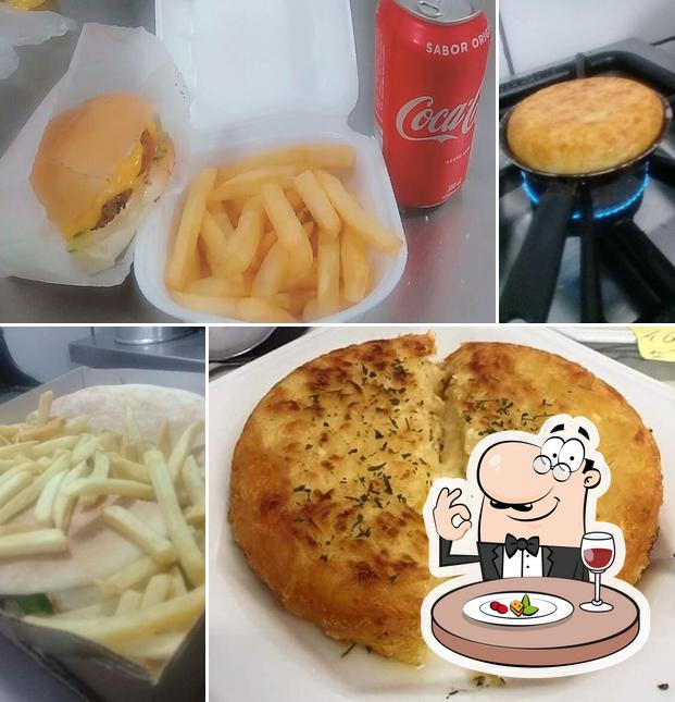 Comida em Batata Burger