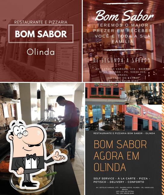 O interior do Bom Sabor - Olinda