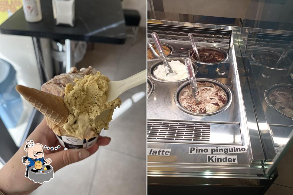 Cibo al Gelateria Samba