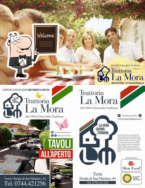 Voir cette image de Trattoria La Mora Cucina Tipica Umbra