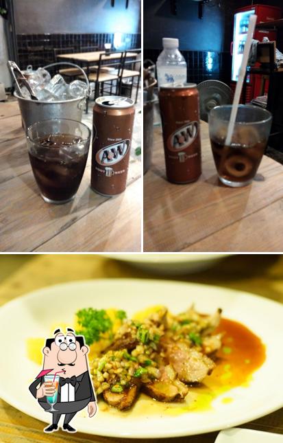 Estas son las fotos que muestran bebida y comida en Voila Kitchen