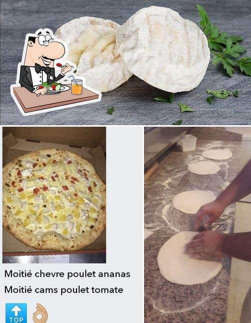 Nourriture à Top Pizza