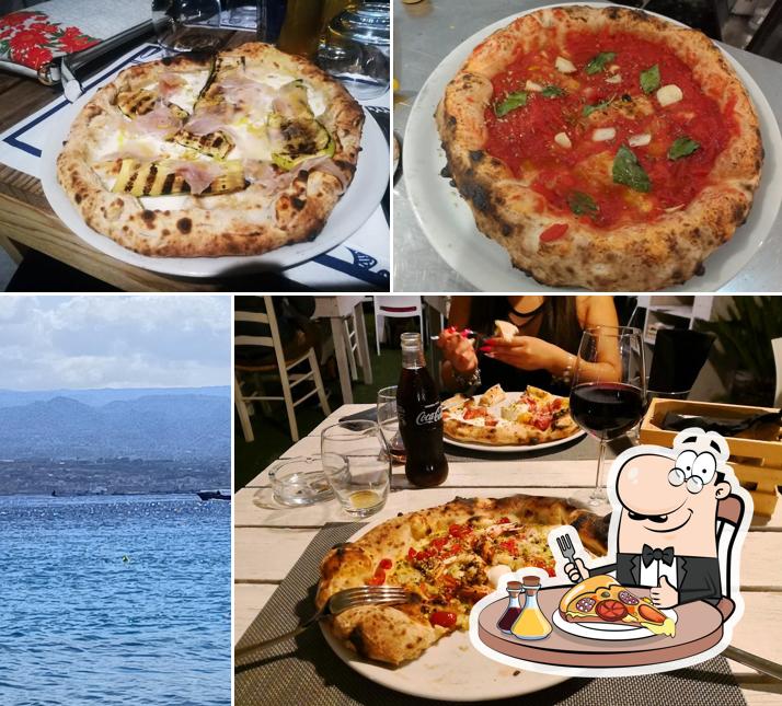 Scegli una pizza a Blanco Beach Club