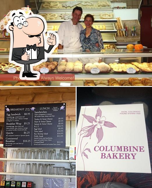 Columbine Cafe & Bakery in Avon Restaurant menu and reviews