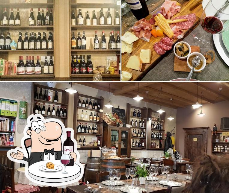 È gradevole bersi un bicchiere di vino a Osteria Cascina Pomino