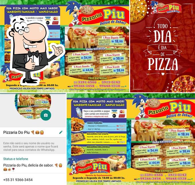 See this image of PIZZARIA PIU