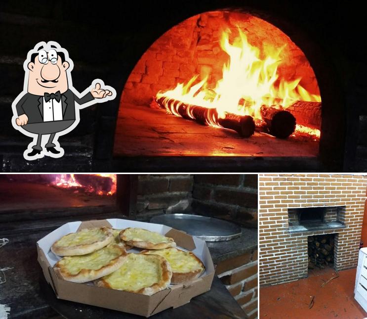 A Pizzaria La Luna - Mooca se destaca pelo interior e comida