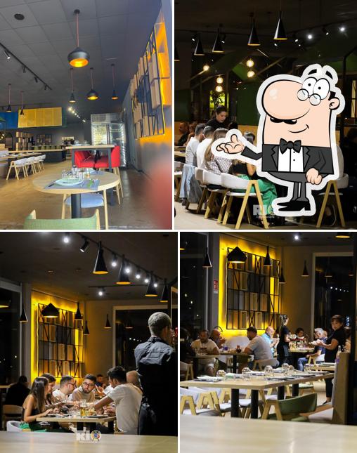 Gli interni di RIO Churrascaria