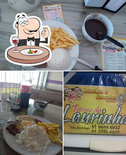 Comida em Lancheria Turma da Laurinha