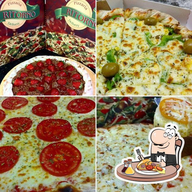 Consiga diferentes variedades de pizza