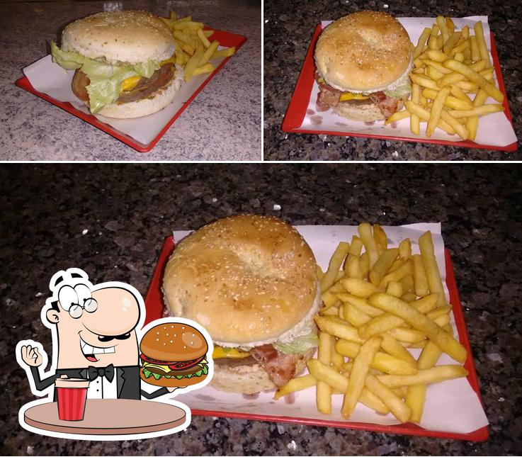 Delicie-se com um hambúrguer no Bock Burger