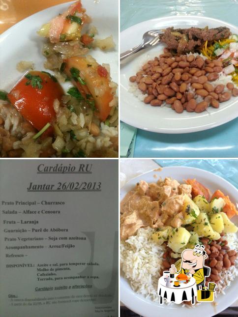 Comida em Restaurante Universitário - RU ISM GOMES DE MATTOS