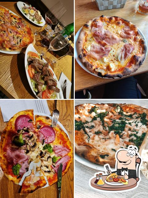Probiert eine Pizza bei Ristorante Da Carlo