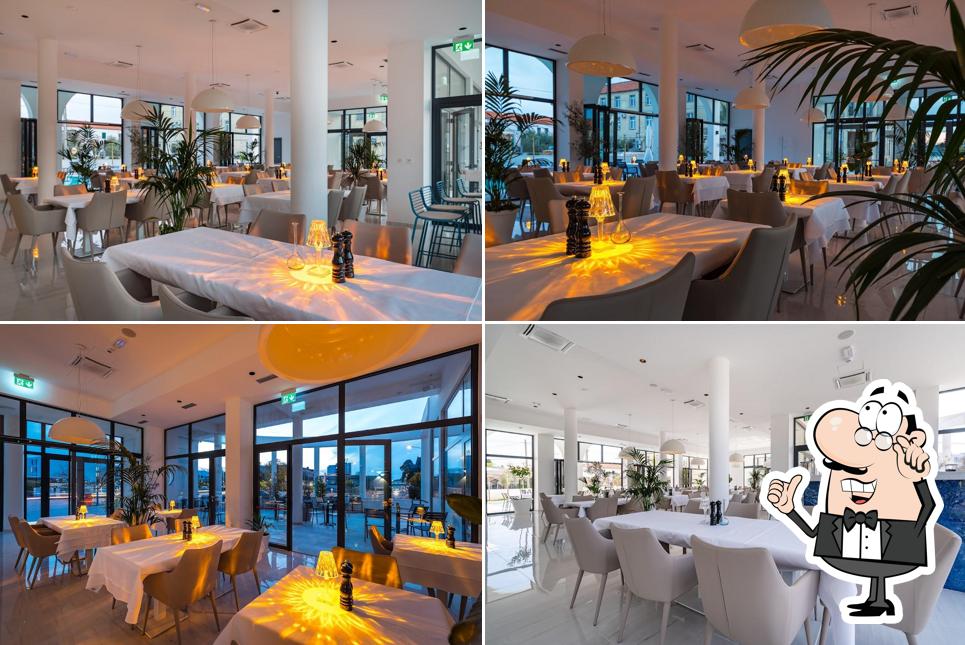 Gli interni di Kolonada Restaurant