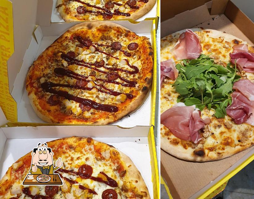 Choisissez des pizzas à Mister Pizza Mandelieu