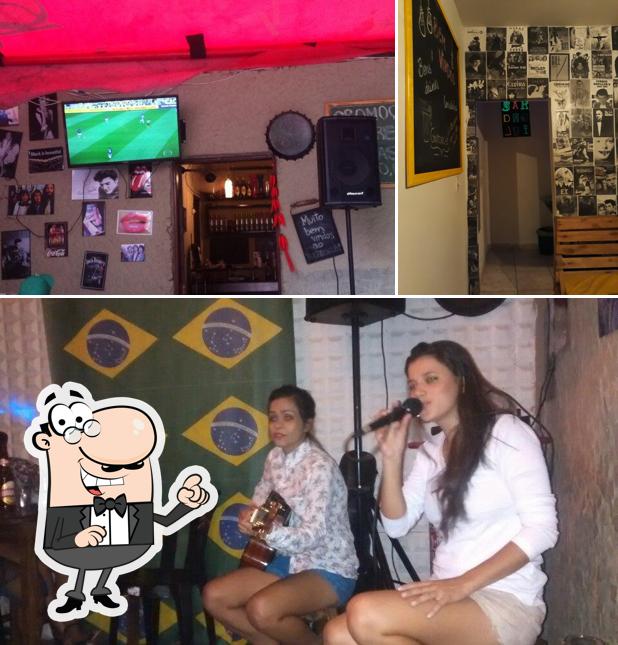 O interior do Bar da Gabi