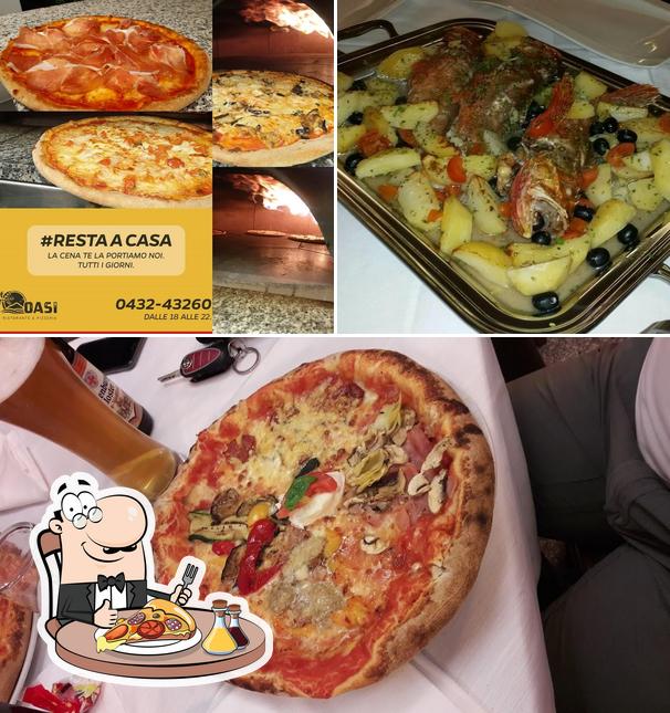 Prenditi una pizza a Ristorante Pizzeria Oasi