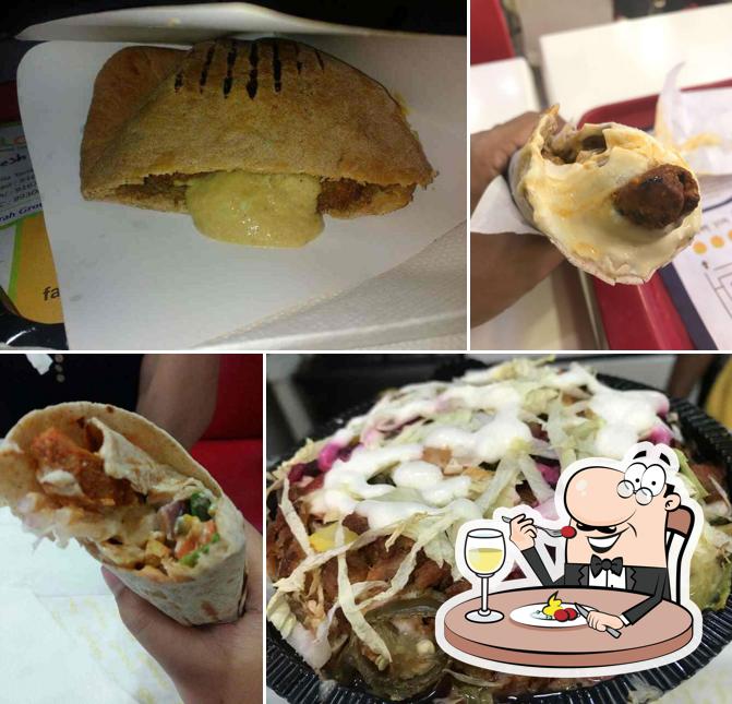 Food at Falafel's