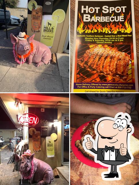 Hot Spot Barbecue in Pensacola Restaurant menu and reviews