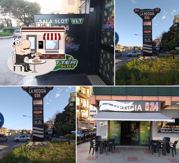 Gli esterni di Gran Caffè la Reggia