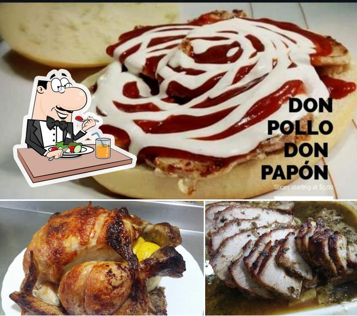 Еда в "Asadero Don pollo Don papón Loja 958325432"