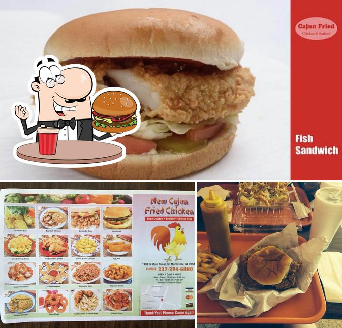 Cajun Fried Chicken & Seafood in Saint Martinville Restaurant menu