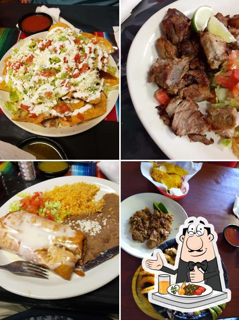 Food at La Mariposa Mexican Restaurant