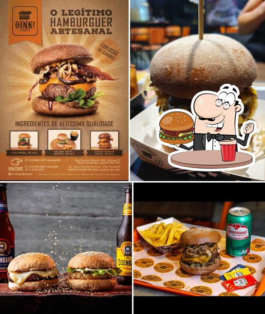 Consiga um hambúrguer no Oink Burger Avaré