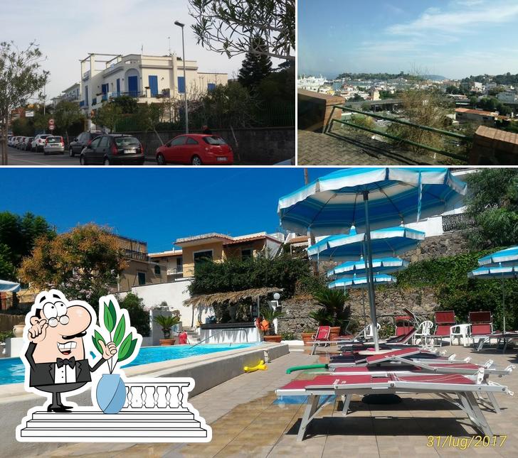 Puoi goderti l'aria fresca dal dehors di Stella Maris Terme